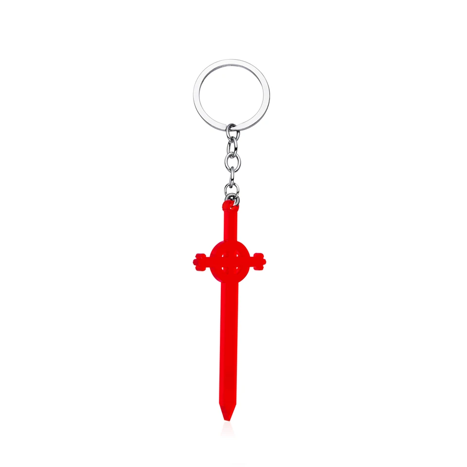 Karikatúra Red Sword Keychain Classic Adventure Series akrylový prívesok pre ženy fanúšikov
