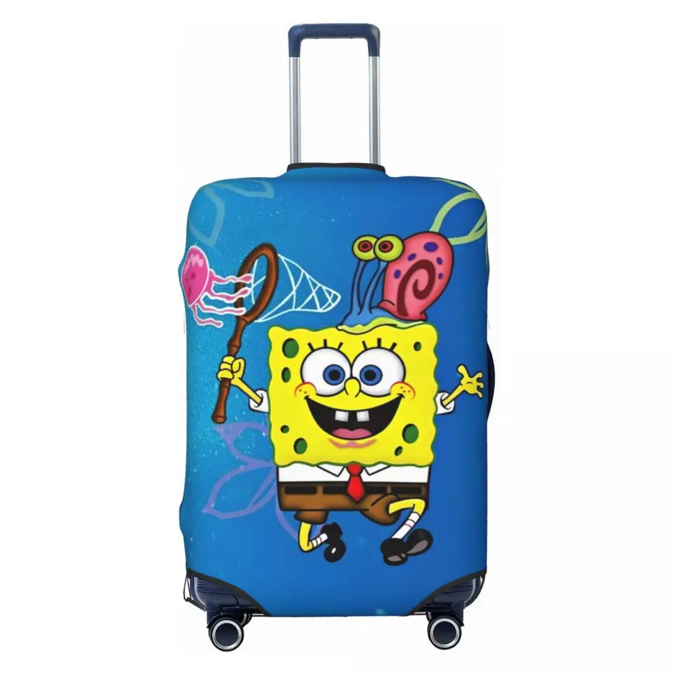 Karikatúra SpongeBob Squarepants Karty Cover Let Užitočné dodávky batožiny