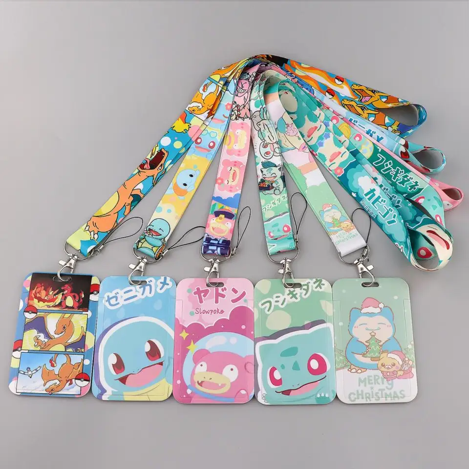 Karikatúra tlačový popruh šnúrka Keychain Classic Story Ribbon zavesenie lano keyring mobilný telefón kúzlo roztomilé remienky na krk kľúče krúžky