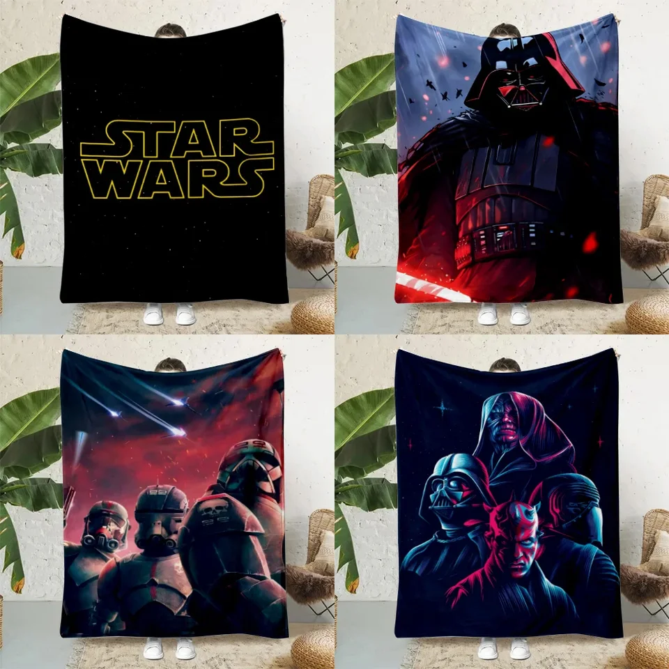 Karikatúra W-Wars Anime S-Star Vytlačená prikrývka Piknikové prikrývky Teplá prikrývka Soft a pohodlná prikrývka domáce cestovanie k narodeninám darček k narodeninám