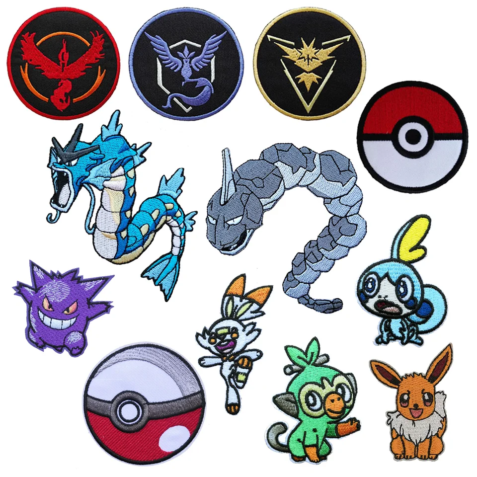 Karikatúra zvierat Rabbit Monkey Lizard Vyšívané železo na záplate Phonex Dragon Snake Bunda Batobet Batoh Clothing Actle Diy