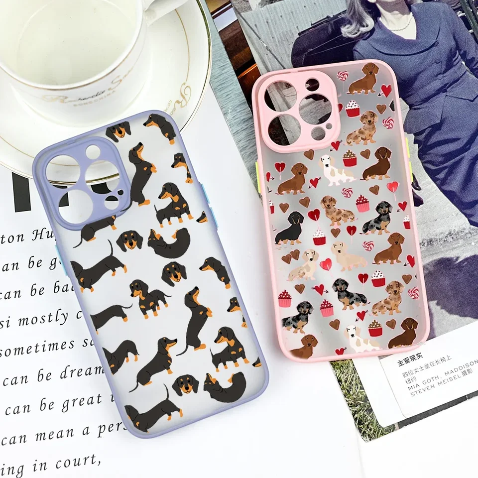 Karikatúry Jazubiecky buldog telefónny puzdro pre iPhone 15 14 13 12 11 Pro Max Mini XS XR X SE 7 8 Plus krytie roztomilého psa Fundas Coque