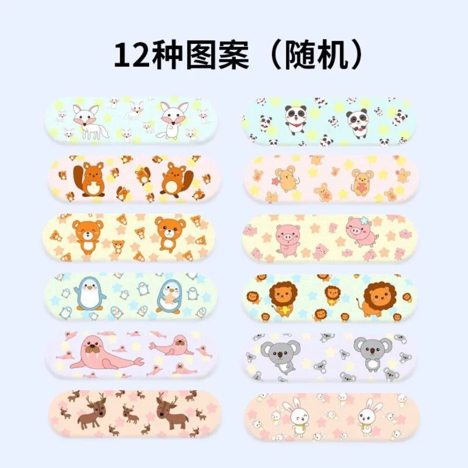 Karikačné omietky pre deti pre deti rany Mini pásmo pomoc vodotesná injekcia Patch Kawaii First Aid