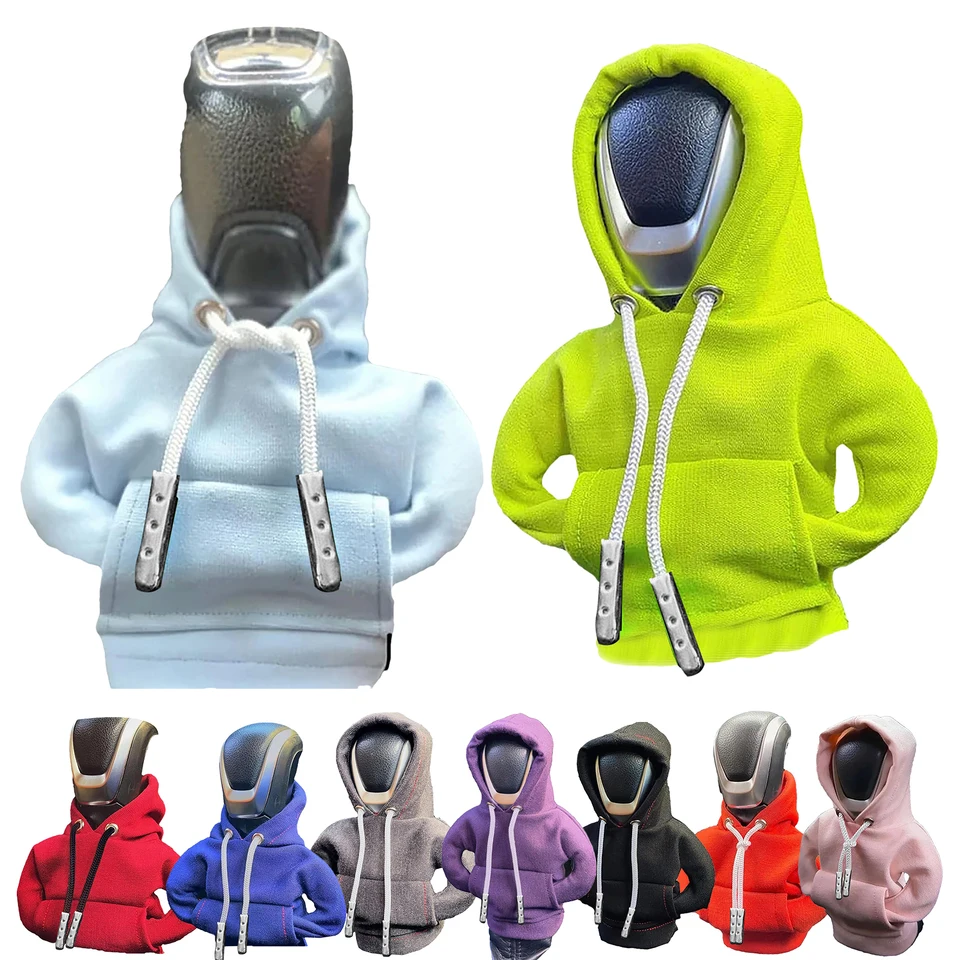 Karka na radenie automobilu Funny Gear Shift Sweater Sweater Automatické radenie mäkké nastaviteľné prevodové radenie Gomb
