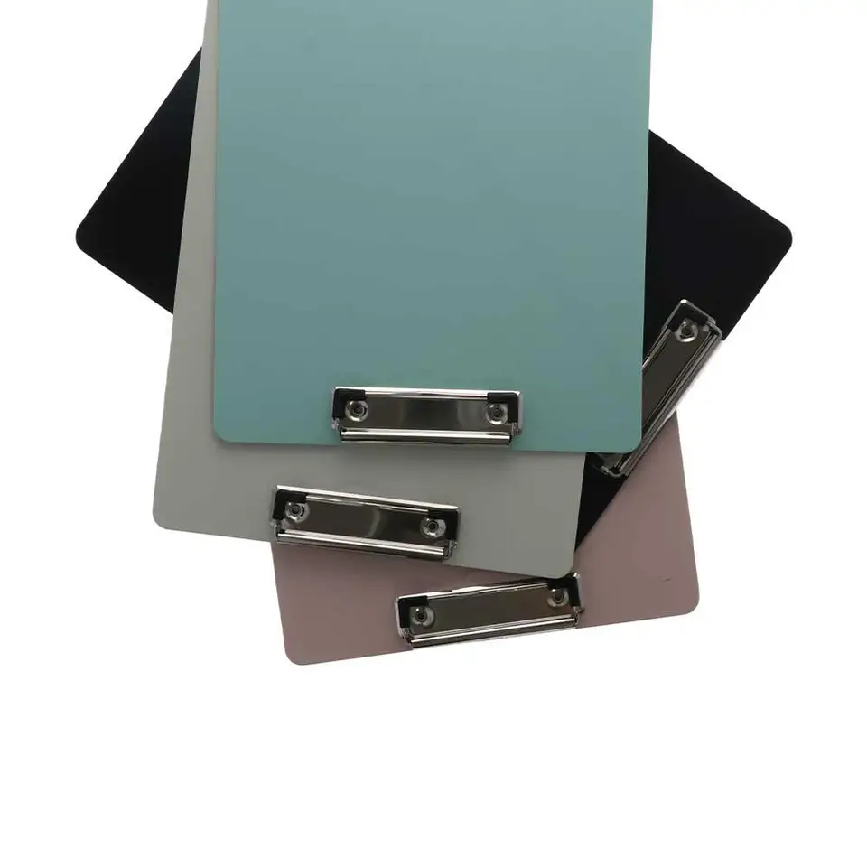 KARKLOD s nízkym profilom CLIP School Office Kancelárske potreby Dodávky plastovej schránky Písanie podložky Priečinok Dlaždica memo klip