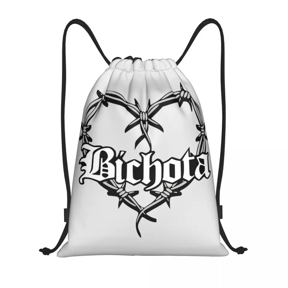 Karol G Bichota Heart Screwstring Batoh Sports Gym Bag Rapper String Sackpack na cvičenie