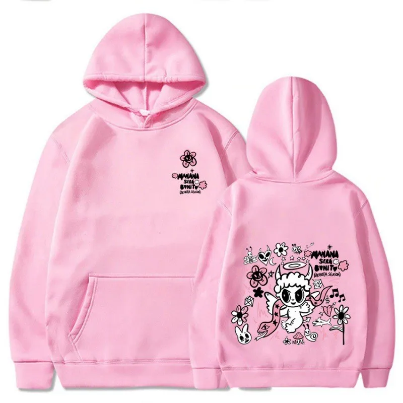 Karol G Bicotta Impopero Hoodie Set Emporada Moda unisex Trend anime jednoduchý módny pár voľný pulóver tlačenú mikinu