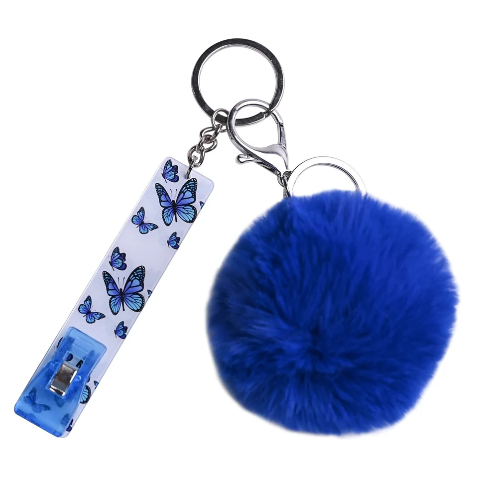 Karta Grabber Keychain Card Struler pre dlhé nechty klip na kartu Contry bez kontaktu s kartami pre ženy