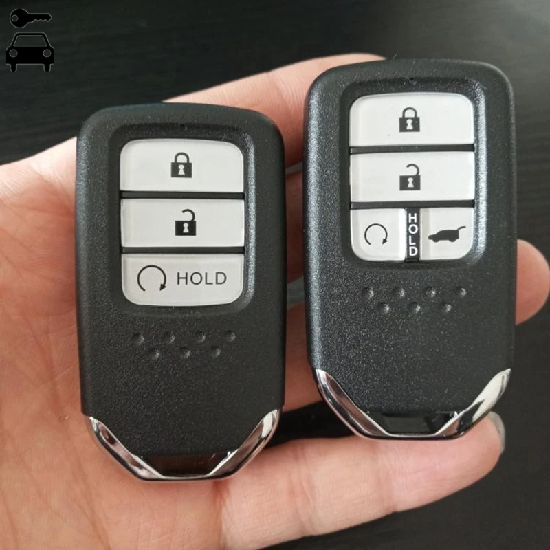 Karta inteligentného diaľkového diaľkového kľúča s automobilom 434 MHz s čipom ID47 pre Honda CRV C-RV po roku 2017 Kľúčový prormping