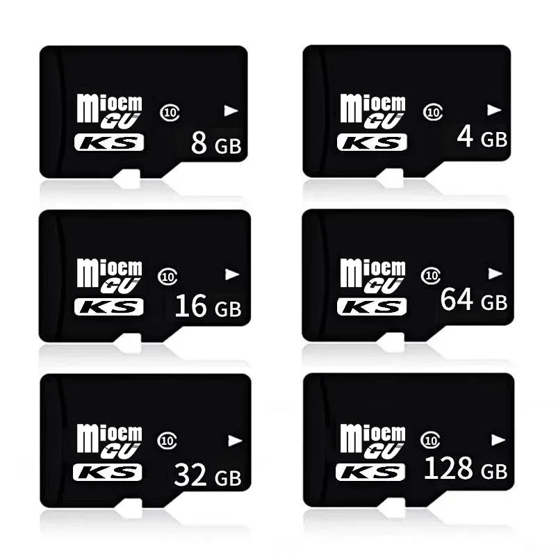 Karta SD Micro Pamäť 128 GB 32 GB 64 GB 256 GB 16 GB 8 GB 4 GB SD karta SD/TF Flash karta 4 8 16 32 64 128 256 GB Pamäť pre telefón