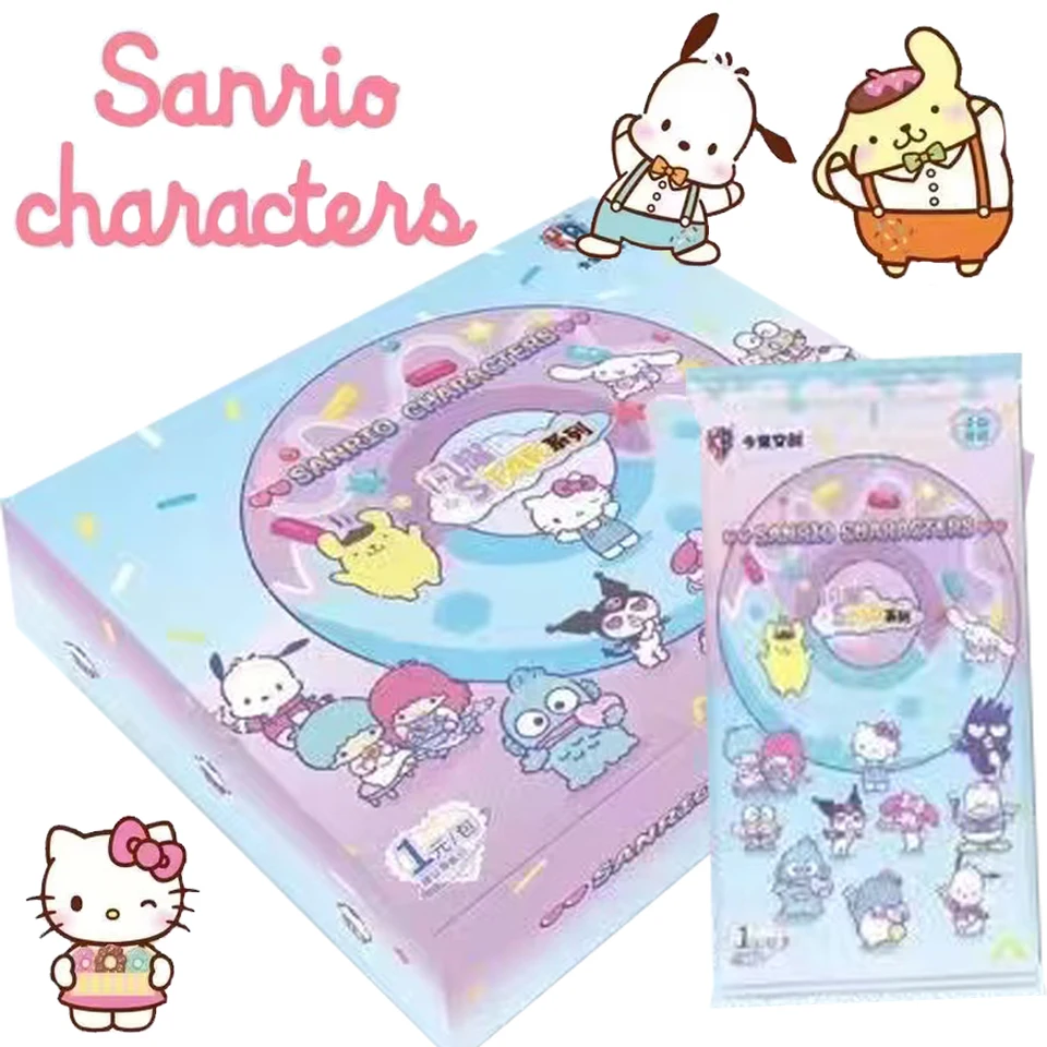 Karty Kabao Sanrio Shining Star Series Collection Cinnamoroll My Melody Kuromi Stage Circus Show Trading Cards