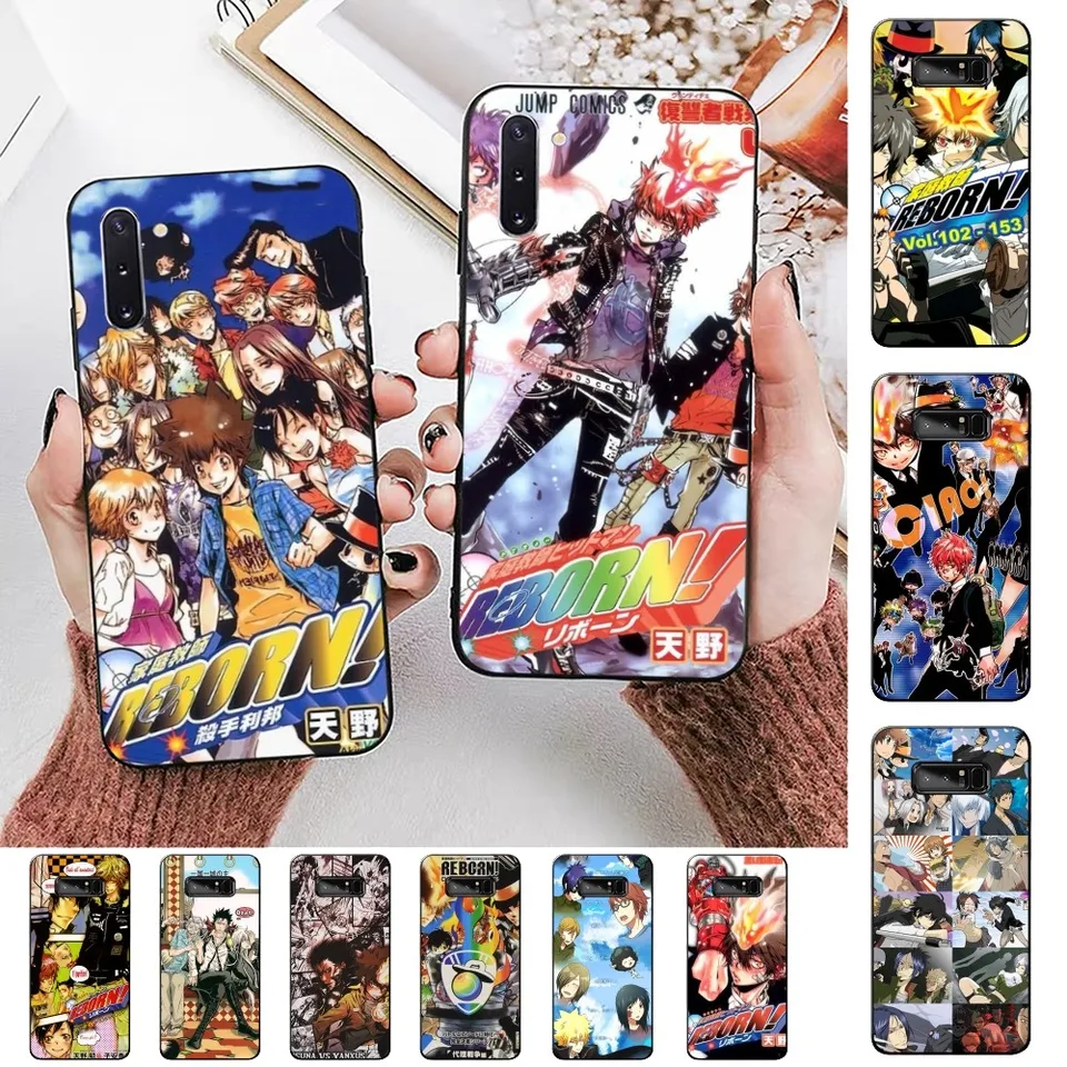 Katekyo Hitman Reborn Telefon Pase pre Samsung Note 8 9 10 20 Pro Plus Lite M 10 11 20 30 31 31 51 A 21 22 42 02 03
