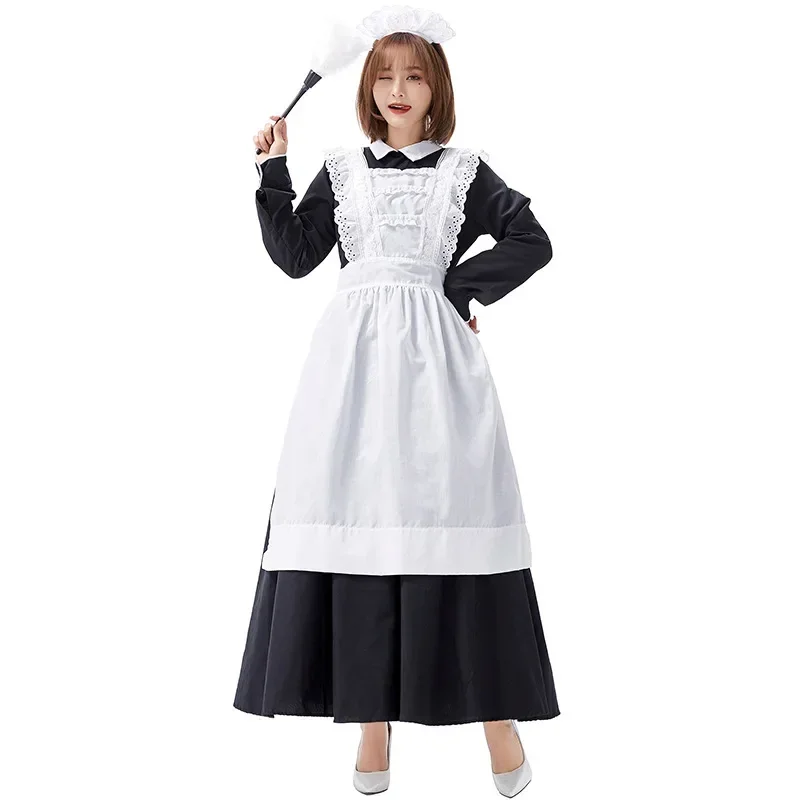 Kaviareň čašník kostým cosplay cosplay žien halloween kostým pre dospelých