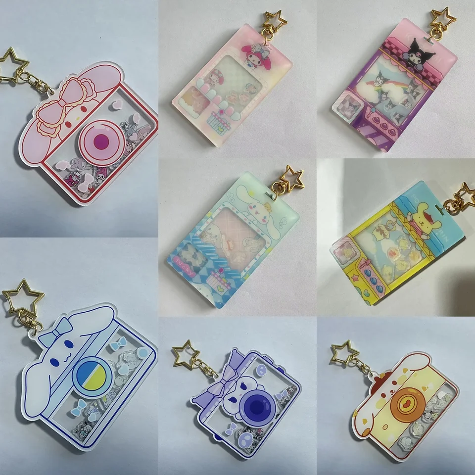 Kawaii Keychain Accessories Cute Anime Shaker Clip Doll Dolldant Ozdoby Girls Gift Gift