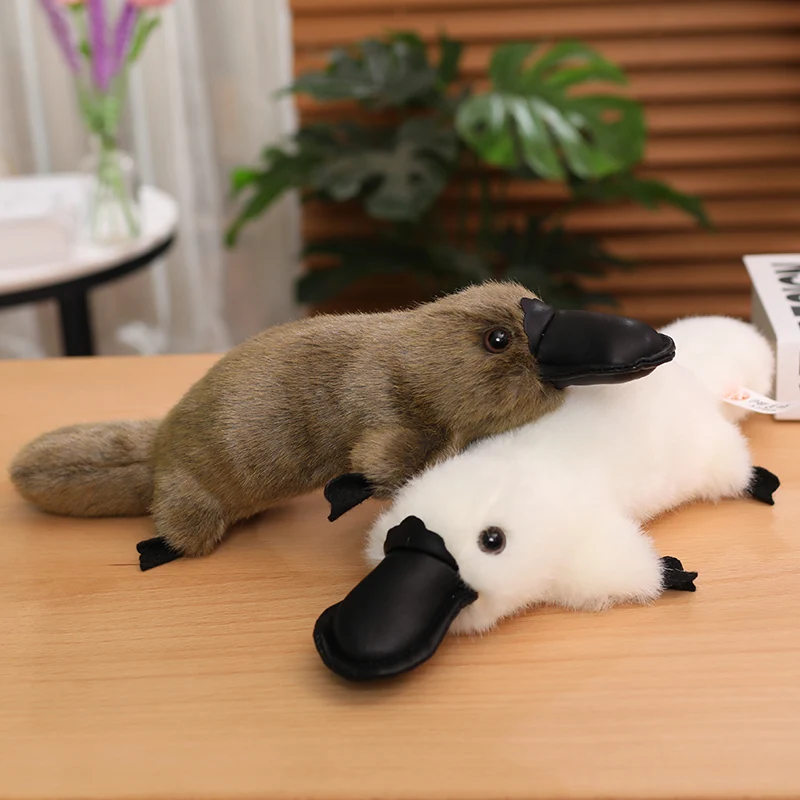 Kawaii ležať plyšu platpus plyšová hračka plnená mäkkou karikatúrou zvieratá vankúš pohovka vankúš na upokojenie bábiky pre priateľku narodeniny darčeky