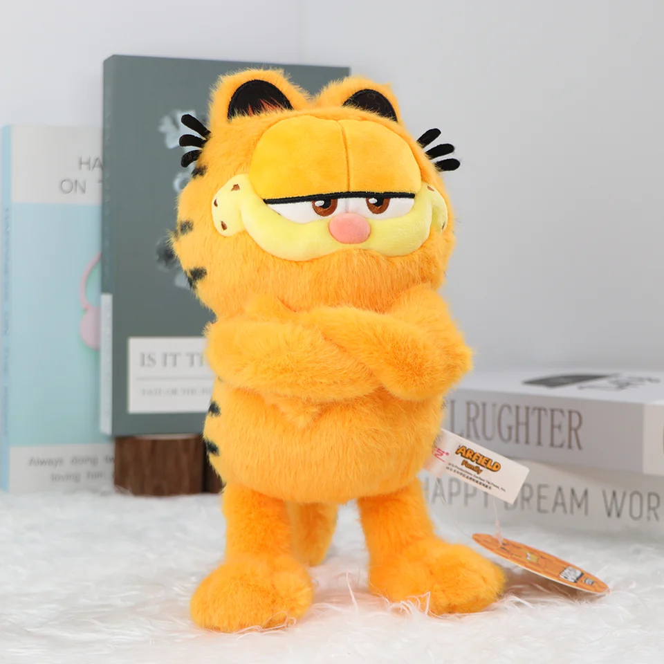 Kawaii Original Garfield Plush Hračky anime karikatúra roztomilé mačacie vankúše hračky Kreatívna pohovka v spálni dekorácie deti Detské darčeky