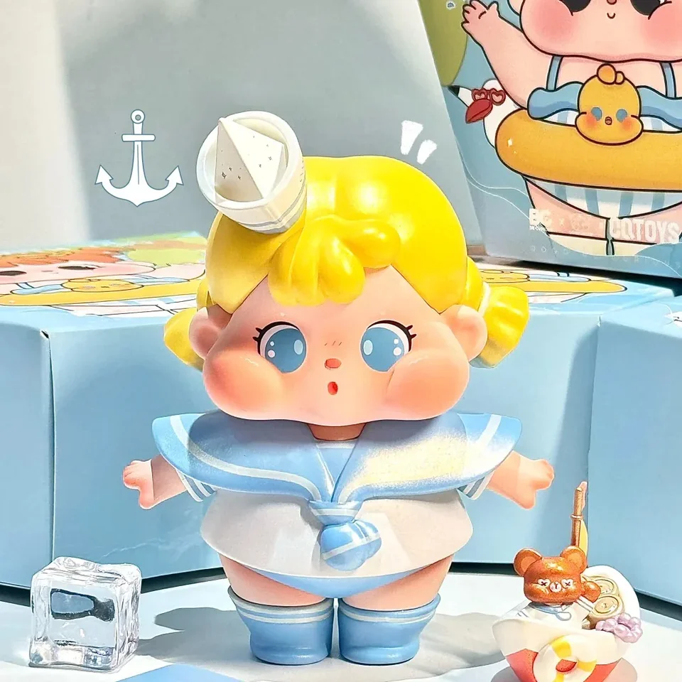 Kawaii princezná qoqo do mora s vami séria slepých boxov Akčné figúrky hračky dievča figurínu srdce bábika roztomilý dekoráciu stolovej plochy darček
