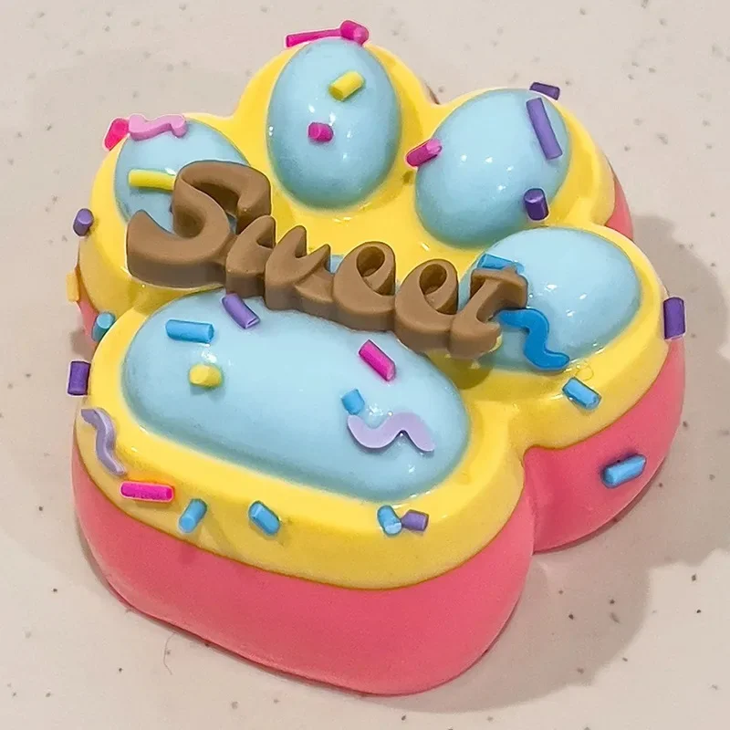 Kawaii Rainbow Cat's Paw Antistress Foot Foot Hračka, hračky Fidget Squeeze, Mochi Squishy, ​​Hračky na zmiernenie stresu