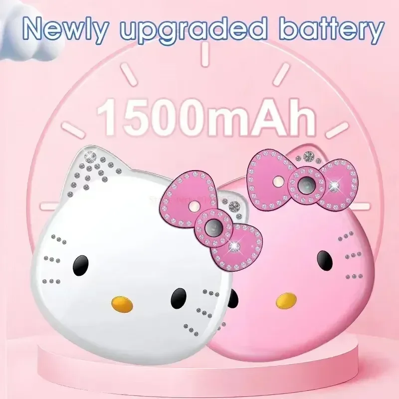 Kawaii Sanrio Nové Hello Kitty Figures 50. výročie mobilného telefónu anime karikatúra mobilný telefón DETI MINI