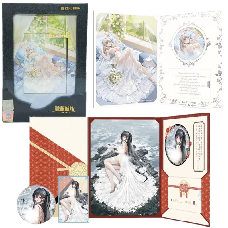 Kayou Azur Lane Card Brick Chen Hai Shinano Goddess Card Fun Špeciálne zbierky balíkov Zbierka Karty
