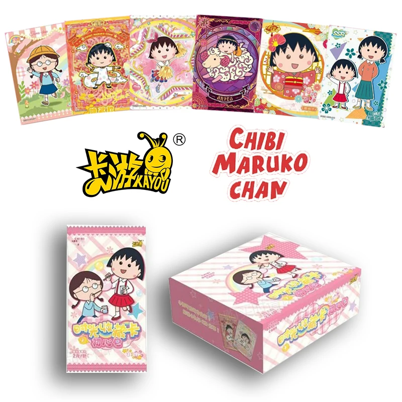 Kayou originálny chibi maruko-chan karta časový kolekcia karta Začiatočník balenia Tamaki Honami‌‌ vzácne CR anime znaky
