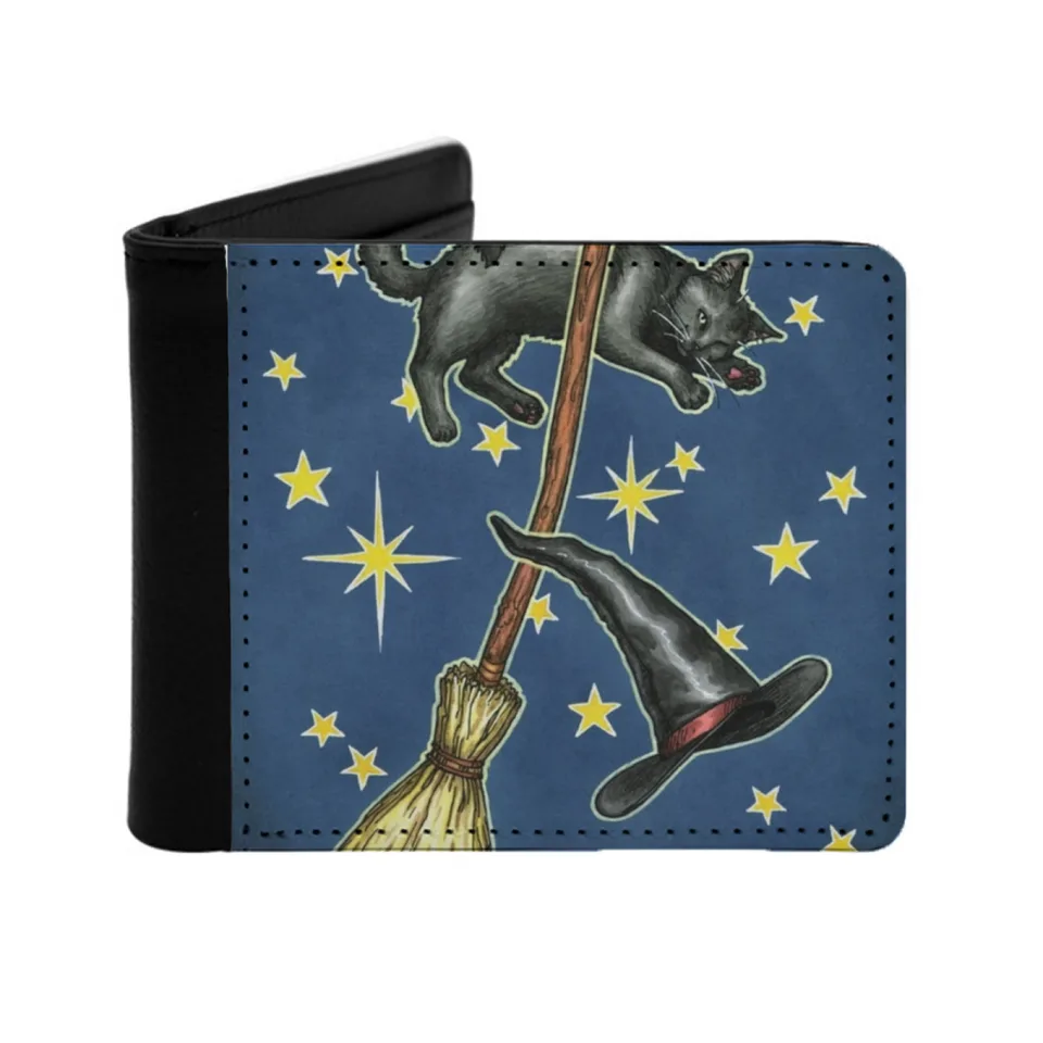 Každodenná čarodejnica Tarot zadná časť karty Dizajn mužov peňaženky karta muža peňaženka Krátka kabelka Muž tarot tarot paluba Tarot Rider Waite