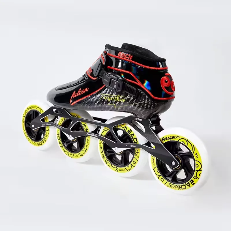 Každá rýchlosť inline korčule Professional 110 mm rýchlostné korčule so 4 kolesami, dostupné v možnostiach 90 mm/100 mm