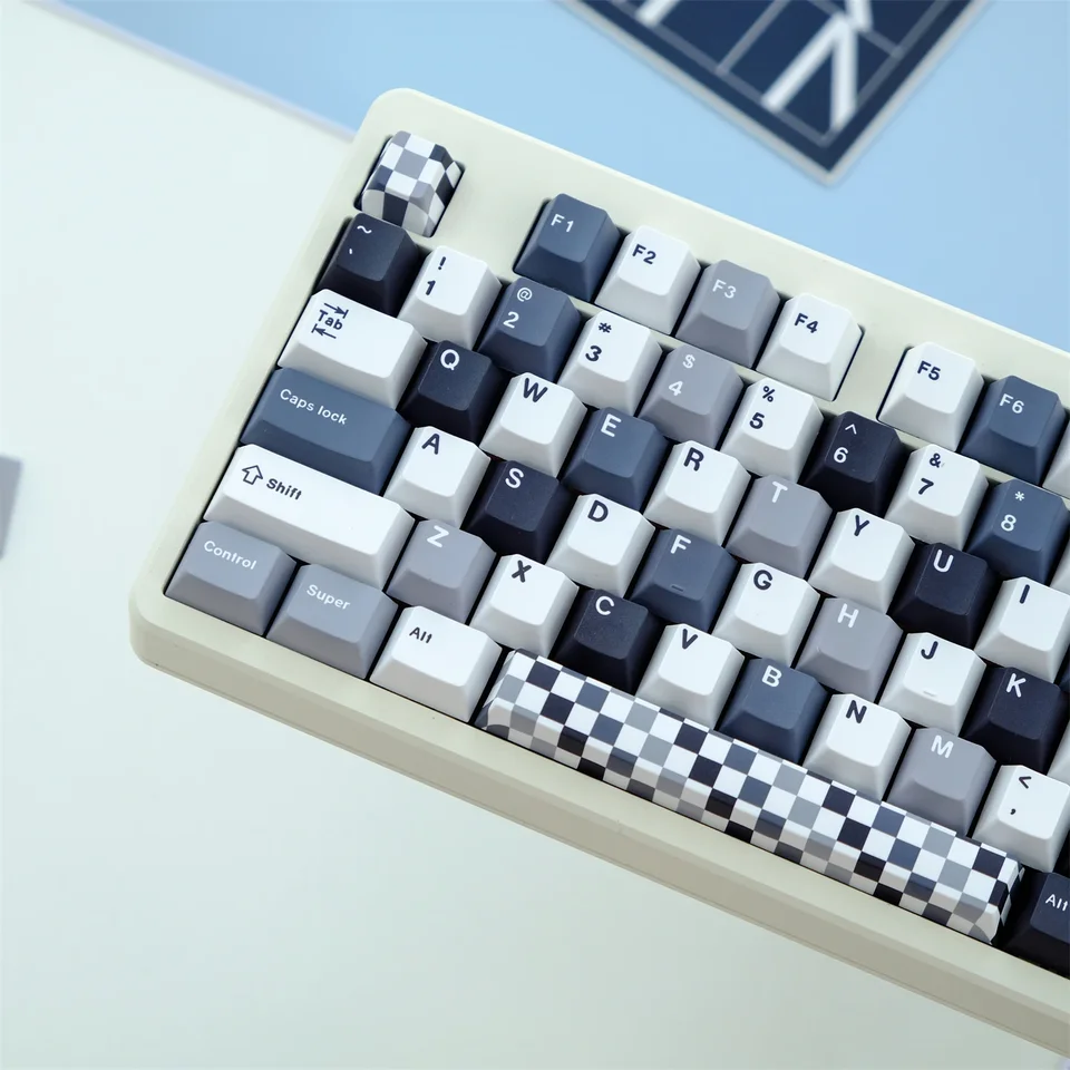 KBCAPS 129 Klávesy mozaikový čerešňový profil PBT Dye Sublimation Keycaps sa hodí