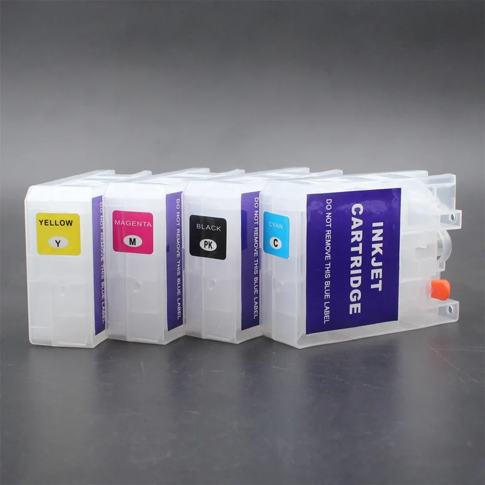 (KCMY) Doplniteľná atramentová kazeta pre Epson Colorworks CW-C6500 CW-CC6000 TLAČKA TLAČNÉHO TLAČKA PRE EPSON SJIC35P NO ChIP