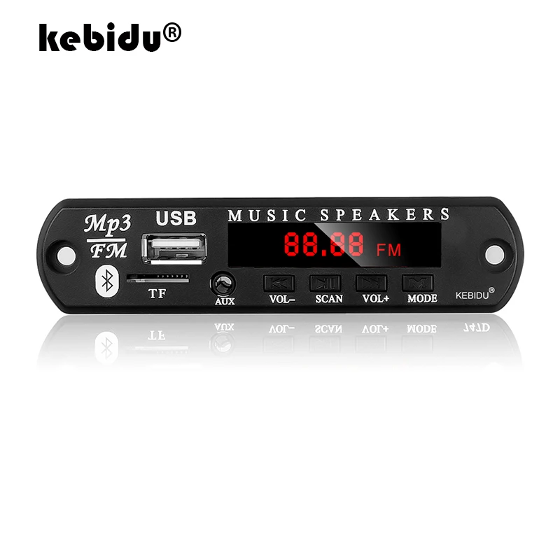 Kebidu Bluetooth5.0 MP3 WMA WAV Doke