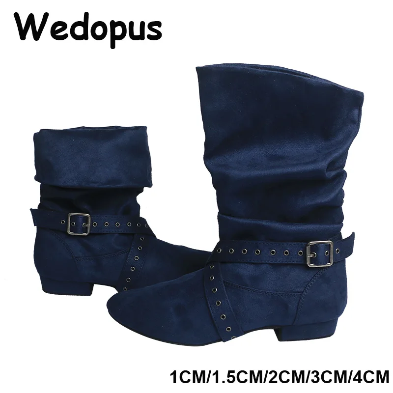 Kedopus personalizované 28 farieb Profesionálne ženské tanečné topánky na tanečné topánky Navy Blue Line Dance topánky topánky Sued Sole Dámske topánky