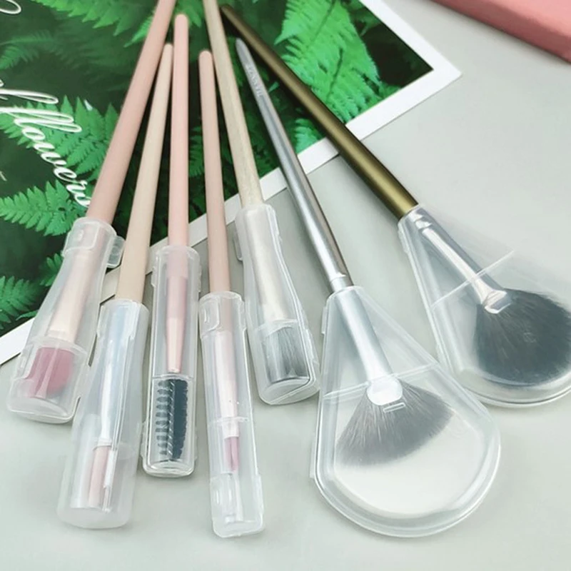 Kefy na ochranu prachu kryt chrániče ochrancov kryt make -up príslušenstva make -up kefy set kozmetické nástroje
