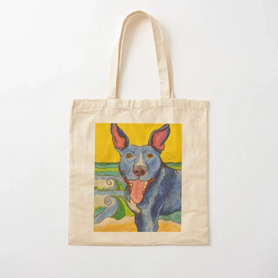 Kelpie pop art tote taška ženské tašky plátno tašky tote tašky muži tote taška
