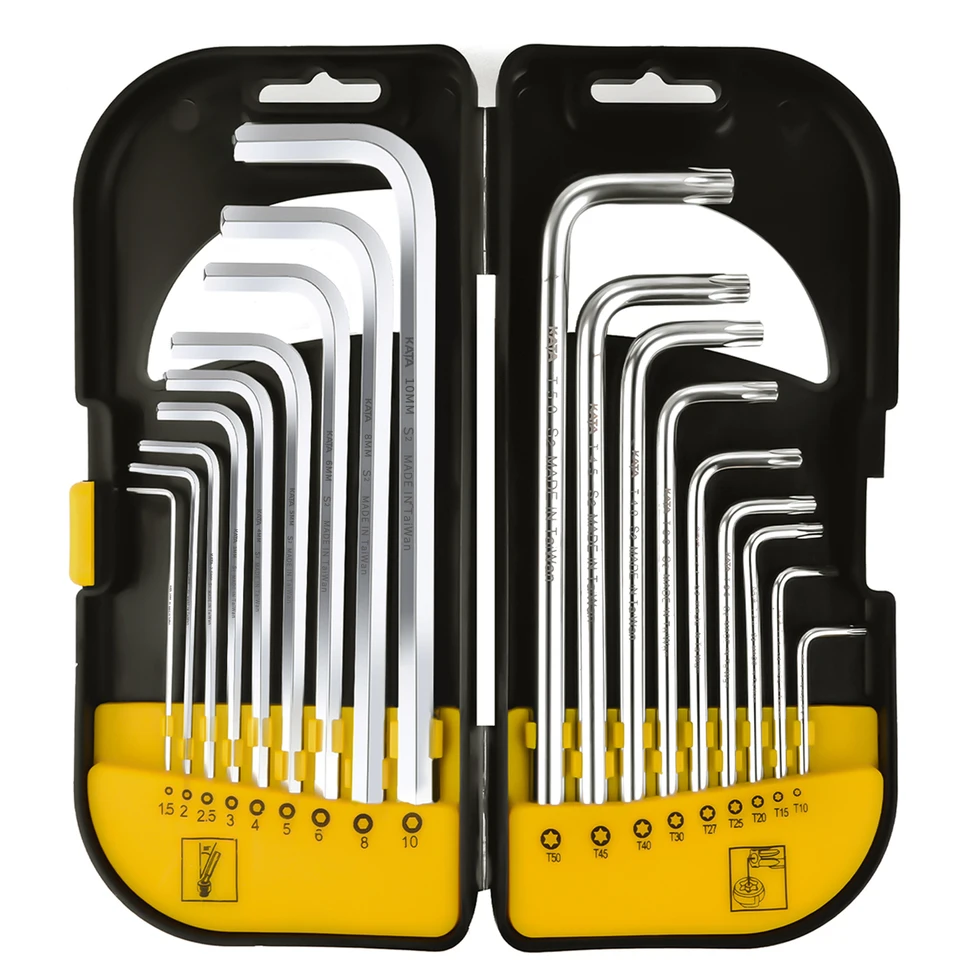 Keltonn 18ks Hex Hex Allen Wrench Set, súprav