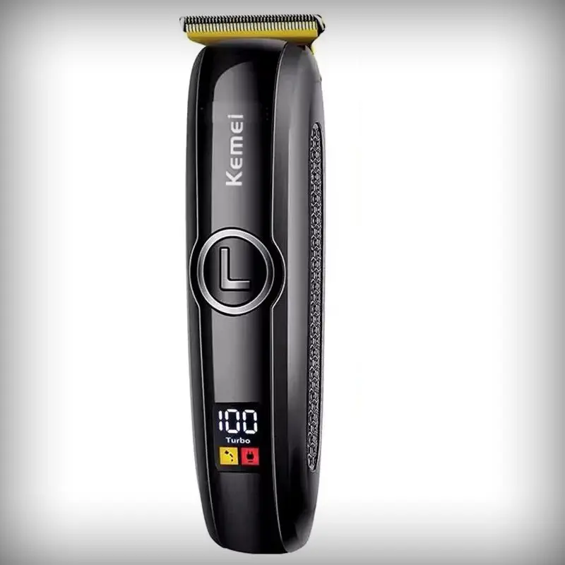 Kemei Barber Hair Trimmer Profesionálny elektrický bradový vlasový útržok nabíjateľný lítiový strih pre mužov