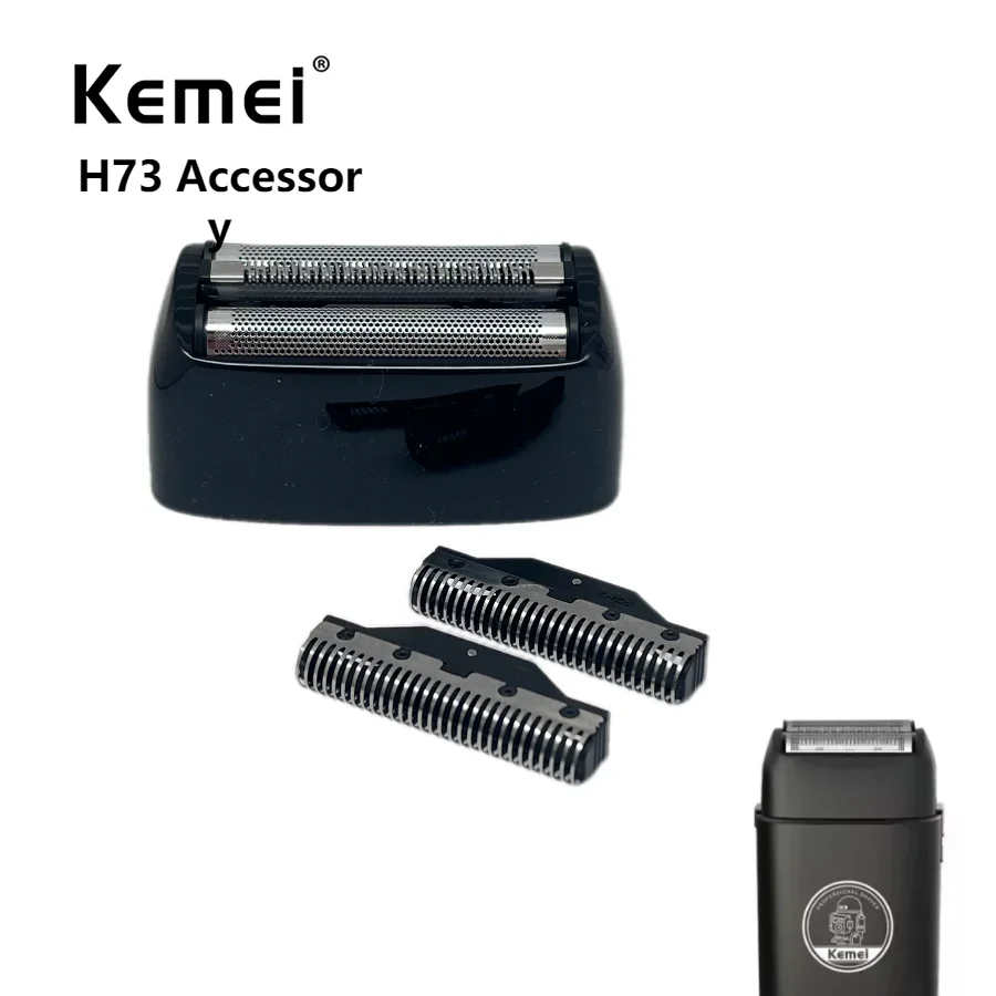 Kemei H73 náhradné diely Cutter Bit Mesh Držiteľ noža Originálne kemei príslušenstvo