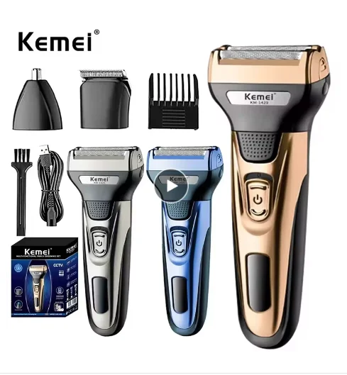 Kemei Hair Trimmer Professional vlasy Clipper Maglev Motor Haircut Stroj nabíjanie Base Stripper Trimmer pre mužov KM-2373