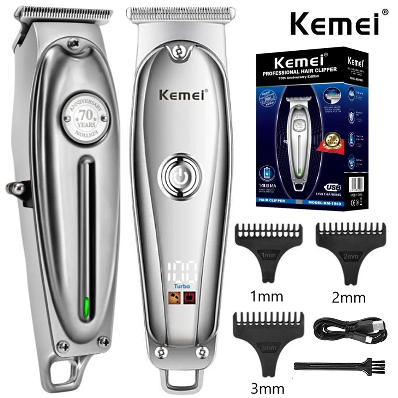 KEMEI KM-1949 PRO ELEKTRICKÝ KOSTOR KELOVÝ PROSTREDNÍCTVO VLASTNÉ VLASTI PRE MEN