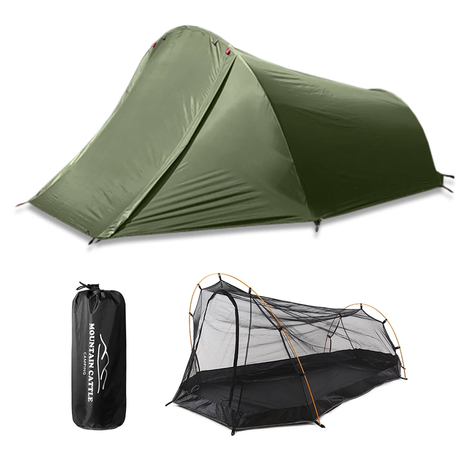 Kemping stan ultralight hliníkový pól vonkajší stan na batohovanie turistických kempingových sezón