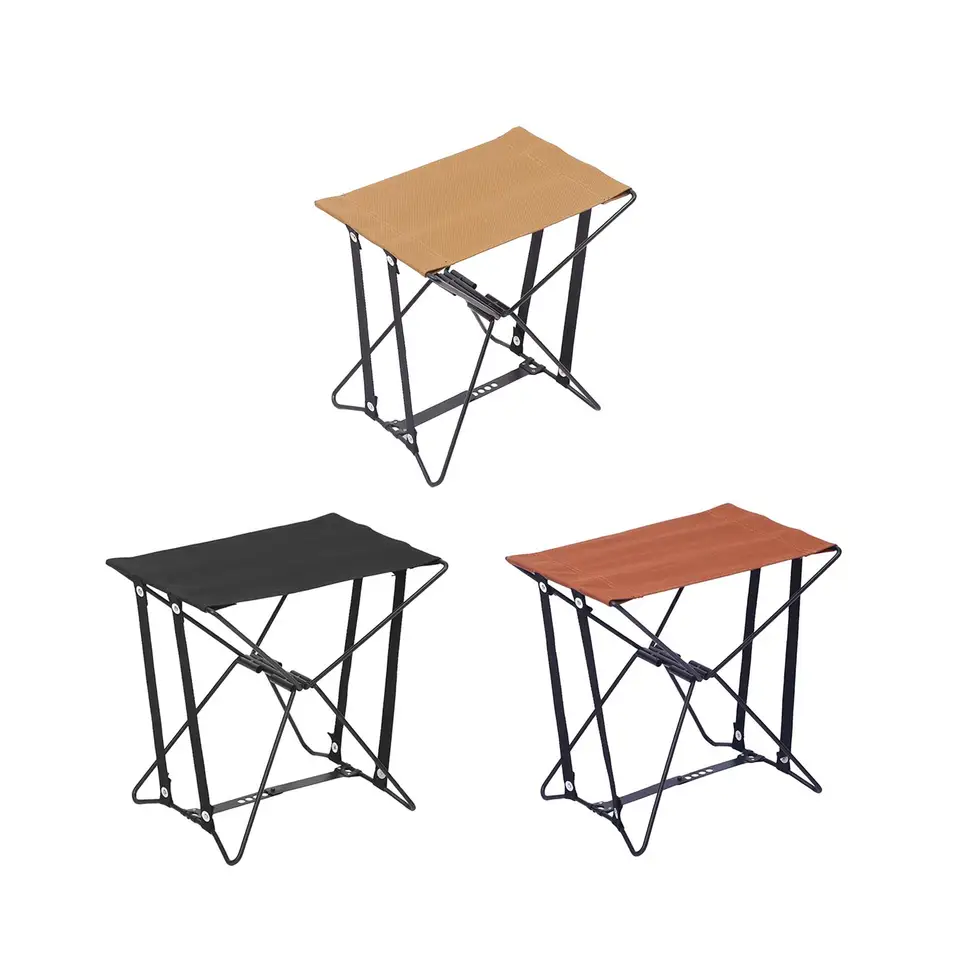 Kempingová stolička Prenosná skladacia stolička REST Foot Footrest Small Compact Flownable podnietie sedlo stolička pre cestovnú záhradu na trávniku