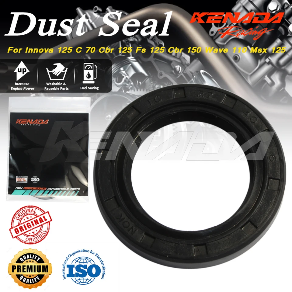 Kenada Racing for Innova 125 C 70 CBr 125 FS 125 CBR 150 WAVE 110 MSX 125 Zadné kolesové tesnenie 91251-kgh-902