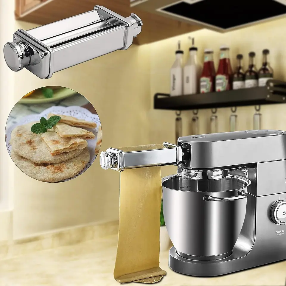 Kenwood šéfkuchové doplnky, Kenwood Max980me Seteter Set, Spagetti Cutter a Fettuccine Cutter Accessories for Planetary Kenwood