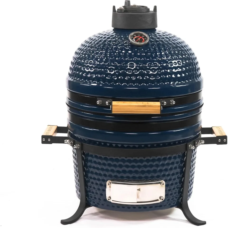 Keramické uhlie Kamado Grill - stolová doska 5 -v -1 uhlie BBQ fajčiar - 12,6 