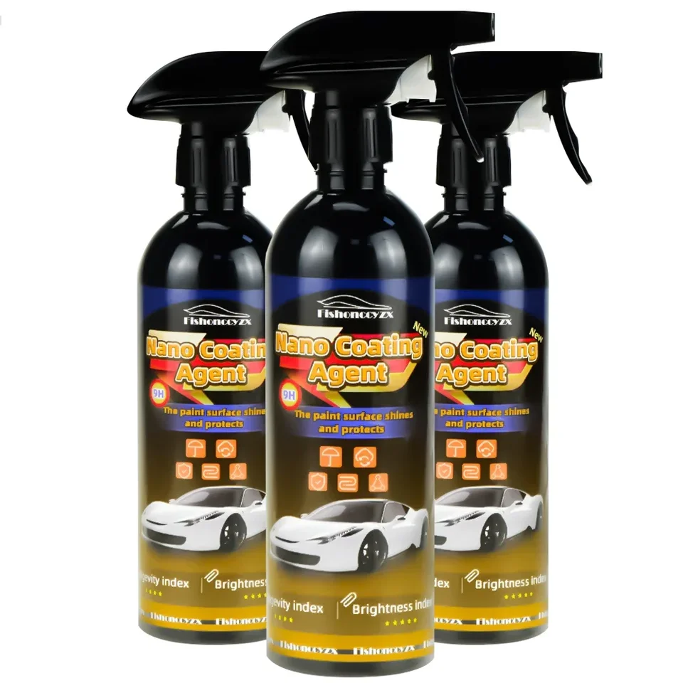 Keramika pre autá Potiahnuté 1500 ml 9h nano -tekutého skla Pletené kryštalické hydrofóbne vodotesné leštiace farby Tvrdosť automobil