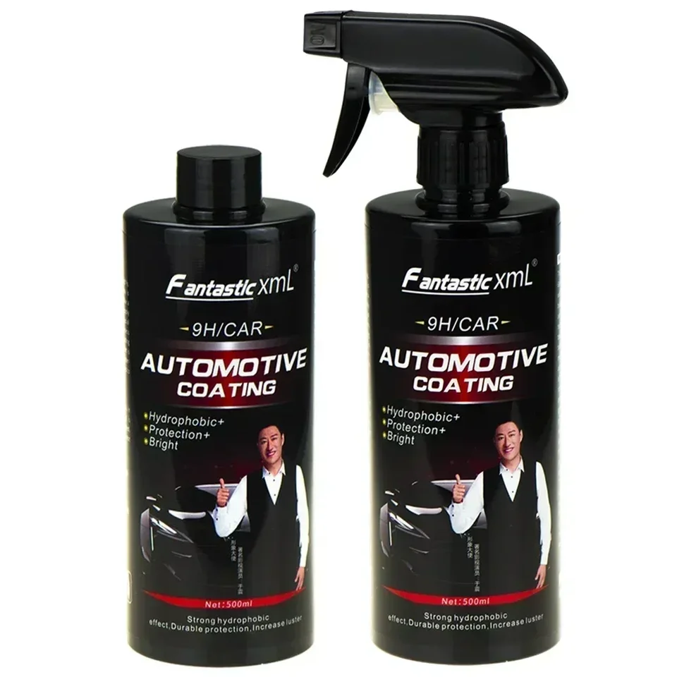 Keramika pre autá Potiahnuté 1500 ml 9h nano -tekutého skla Pletené kryštalické hydrofóbne vodotesné leštiace farby Tvrdosť automobil