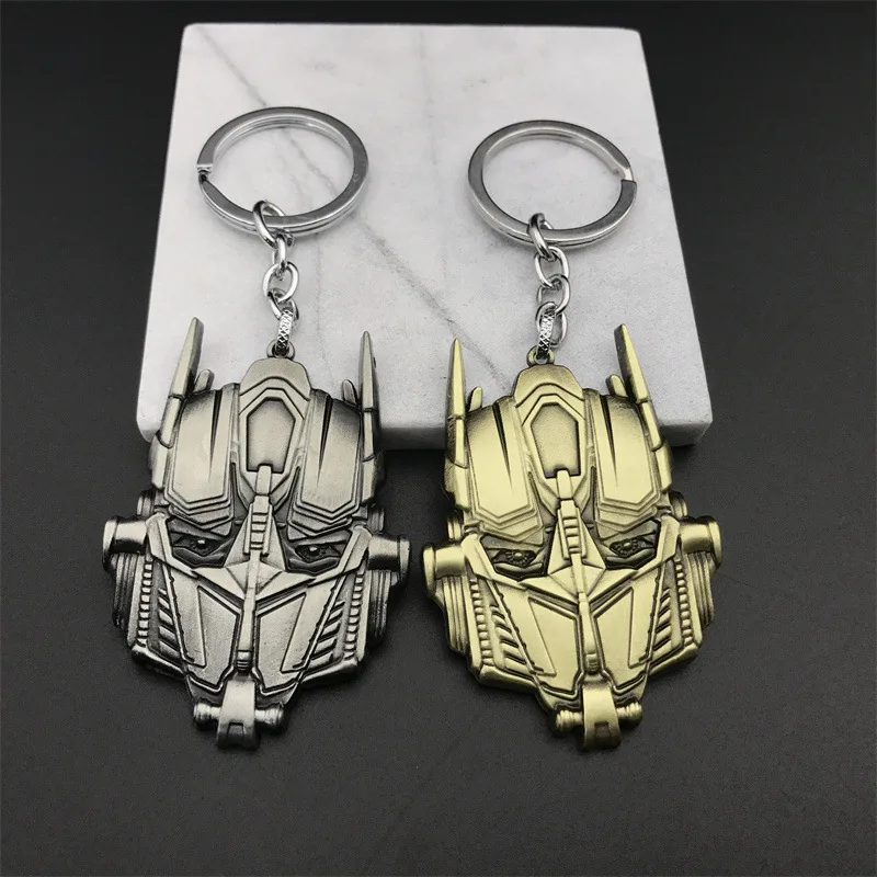 Keychain Autobots periférne optimus Prime Logo Mad Autobots Keychain Keyrings prívesok narodeniny darček darček Cosplay propy šperky