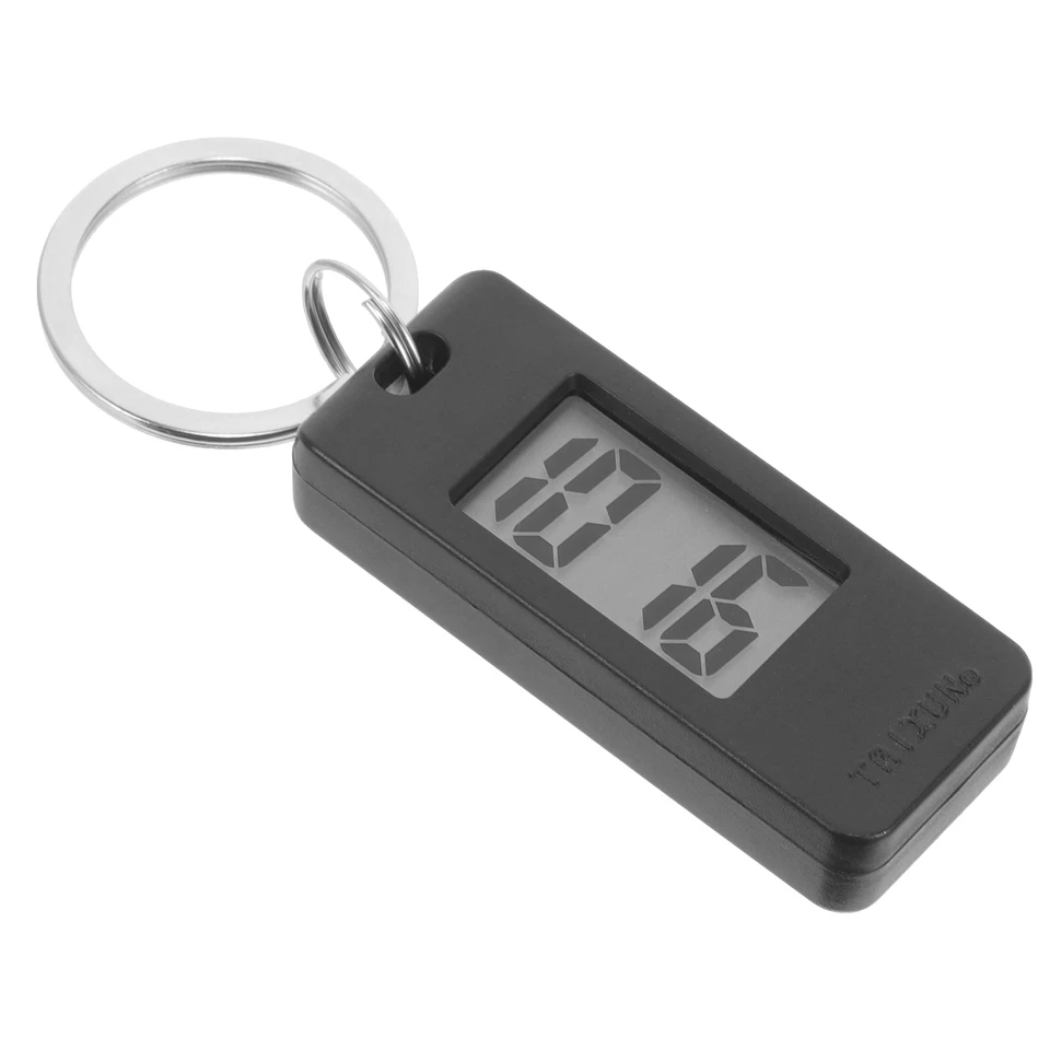 Keychain Hanging Watch Študenti Mute Keychain Watch Key Ring Digital Watch Electronic Watch Digital Pocket Watch for Student