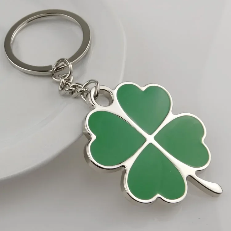 Keychain Lucky Grass Keyring Pendant Malý darček Forhyundai Tucson Accent IX35 I30 IX25 Kona Santa Fe Getz Verna Sonata