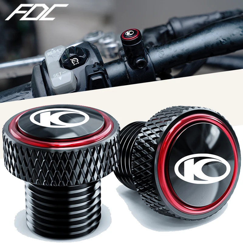 Keychain pre Kymco Xciting 250 300 500 Downtown 125 300 350 Motocycle CNC M10*1,25 Zrkadlové otvory skrutky skrutkovacie príslušenstvo