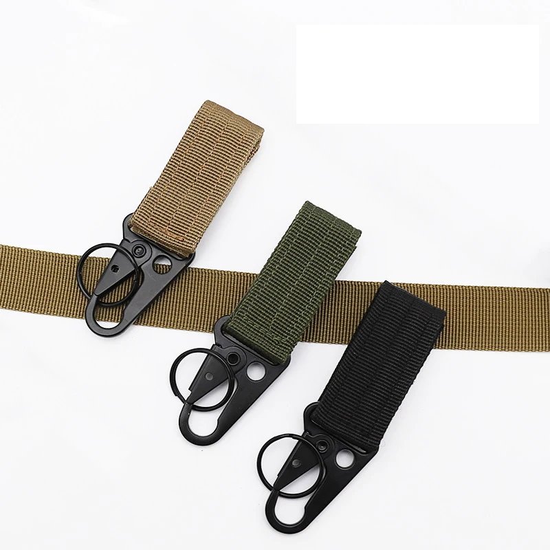 Keychain suchý suchý batohový batohový batoh taktický pás rýchly háčik multifunkčný suchý suchý suchý zips
